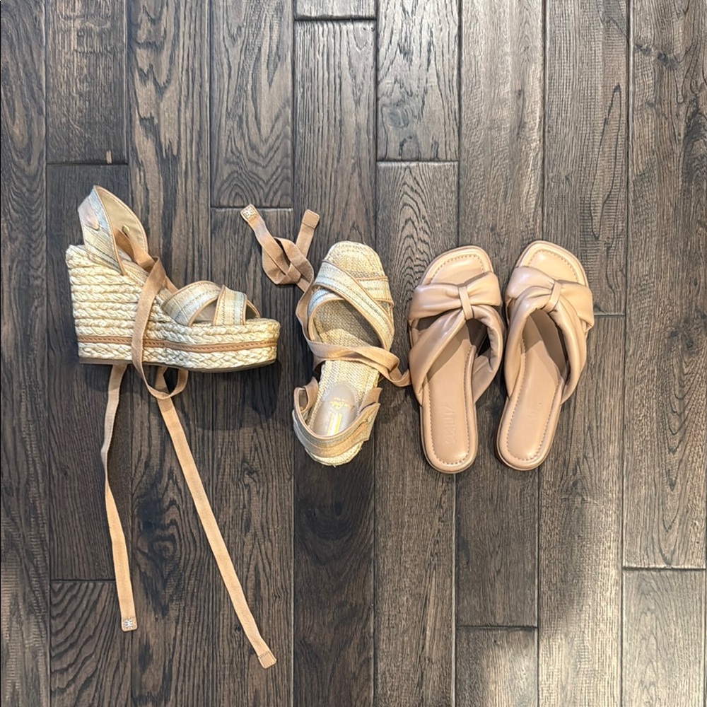 Sam Edelman wedges and Schutz flats